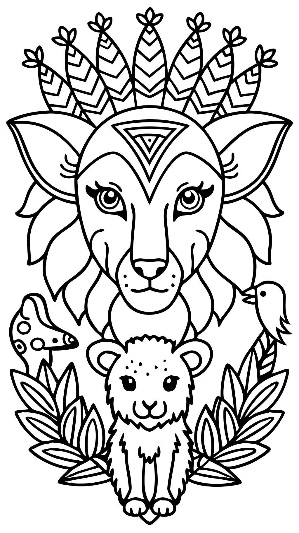 coloriages adultes gratuits animaux